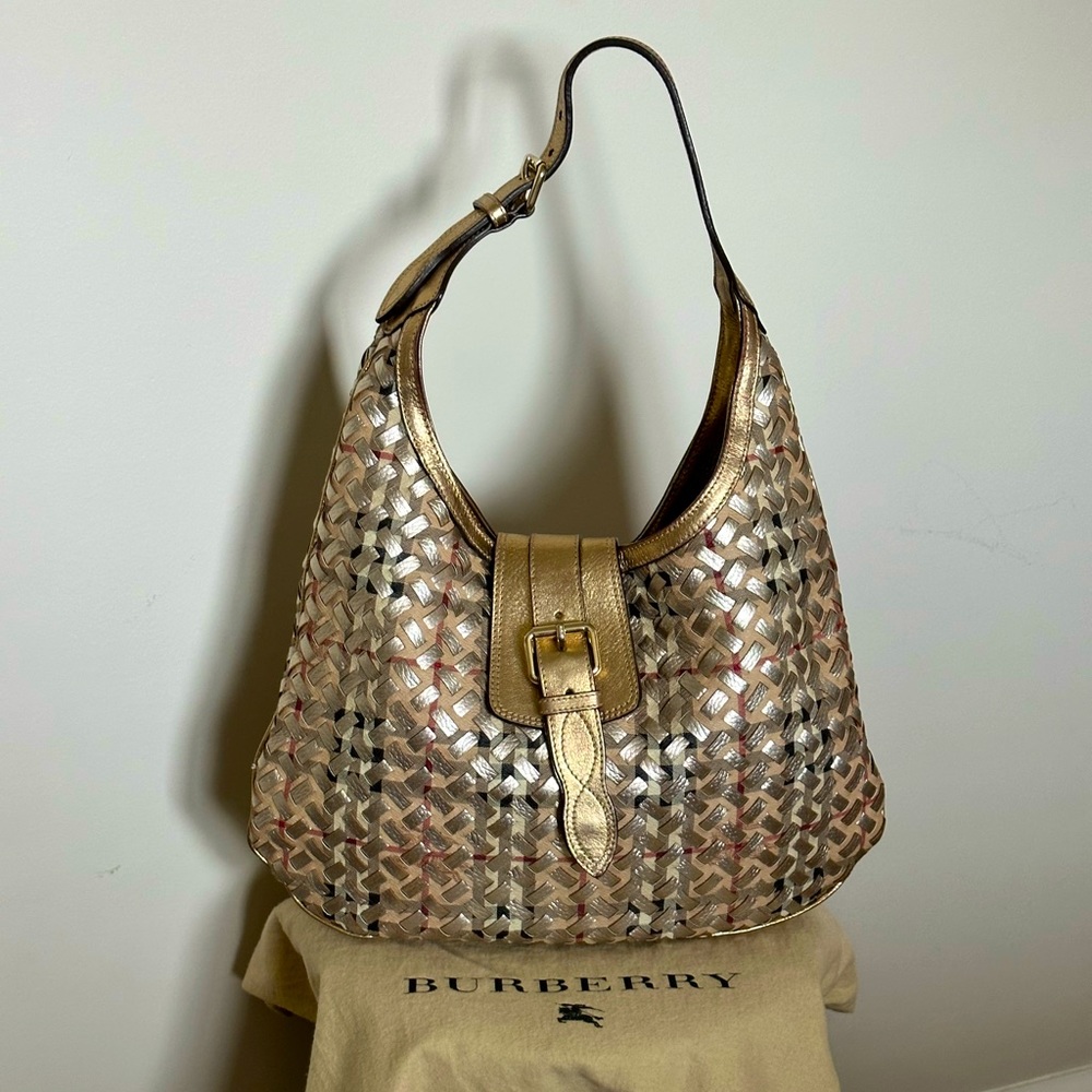 Burberry Hobo Shoulder Bag